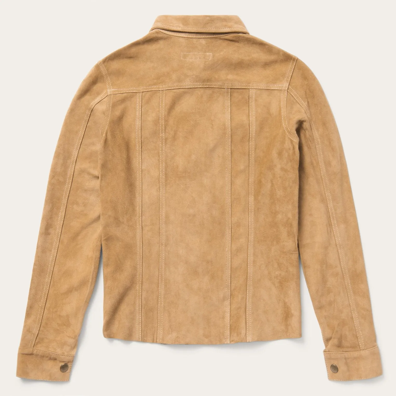 Suede Denim Shirt Jacket -STETSON
