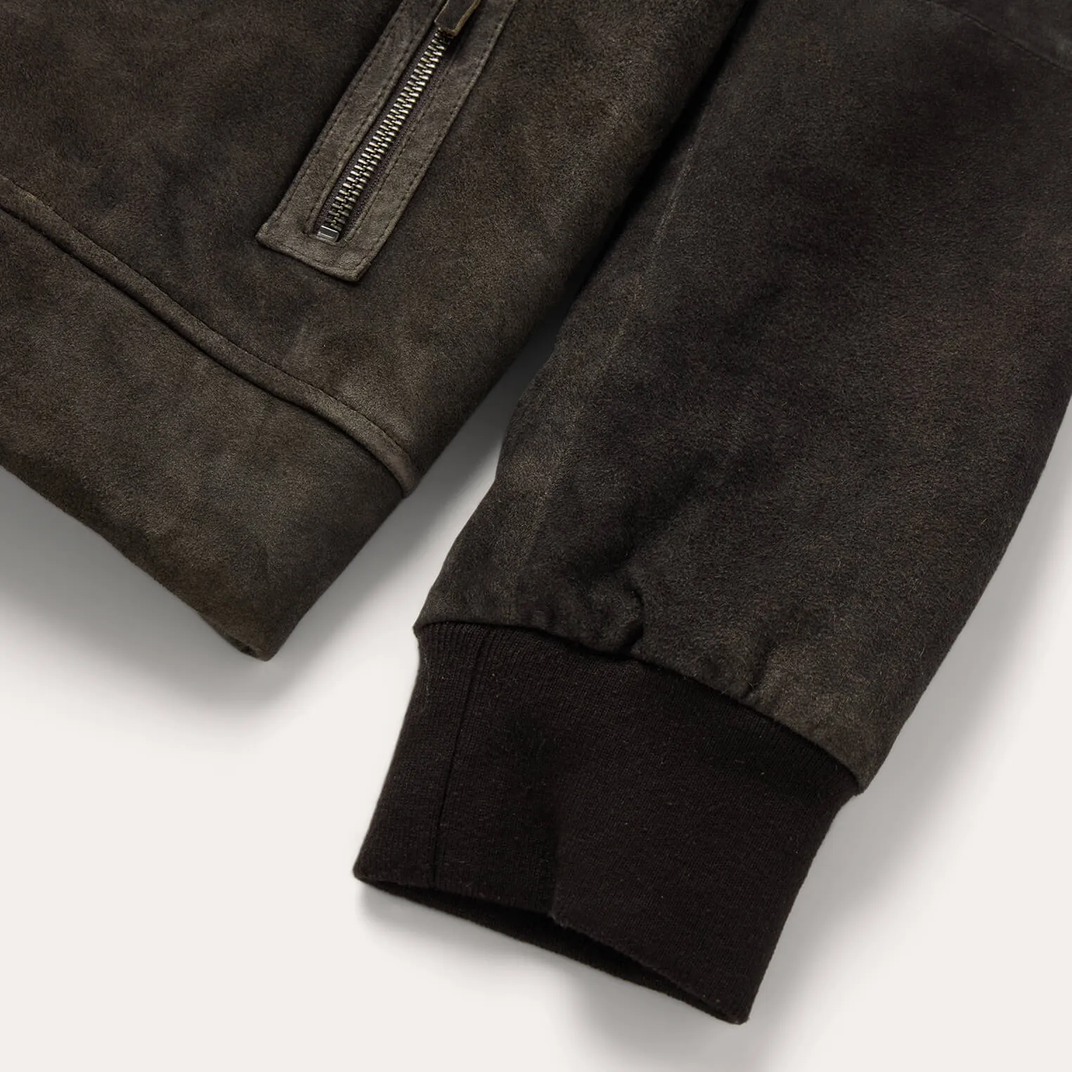 Suede Hooded Jacket -STETSON