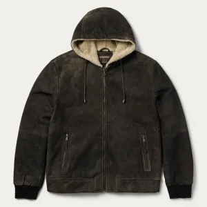 Suede Hooded Jacket -STETSON