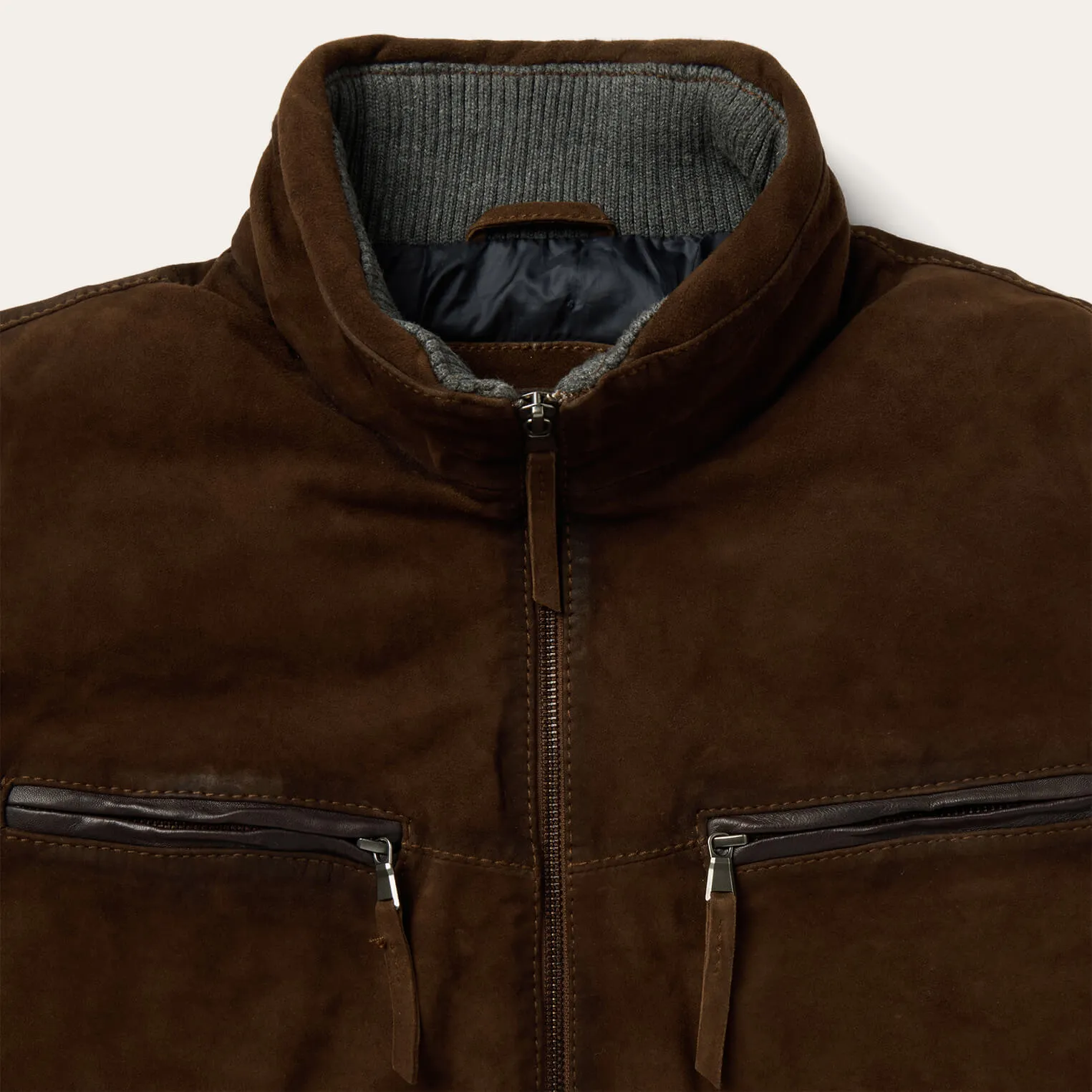 Suede Moto Jacket -STETSON