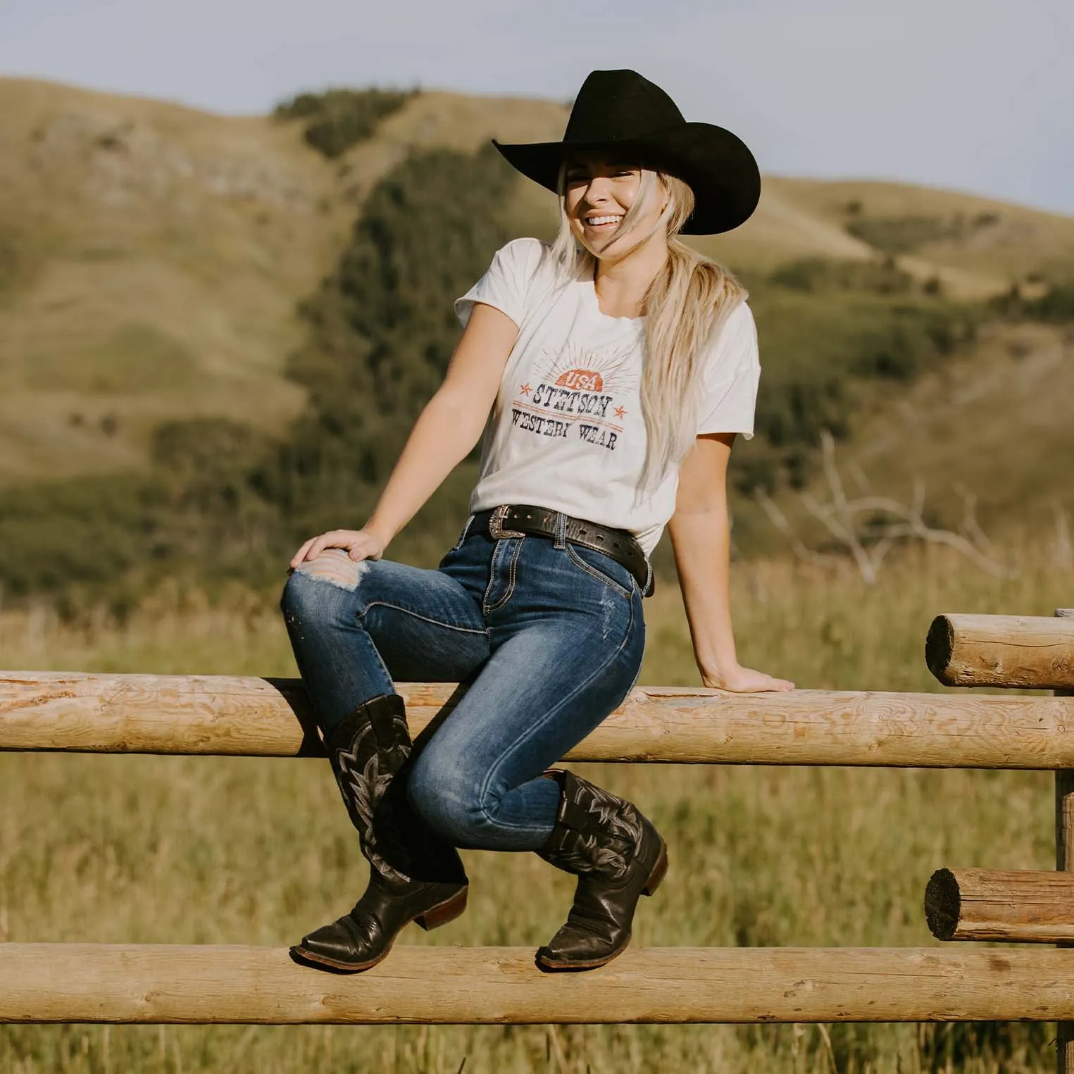 Sunrise Graphic Tee -STETSON