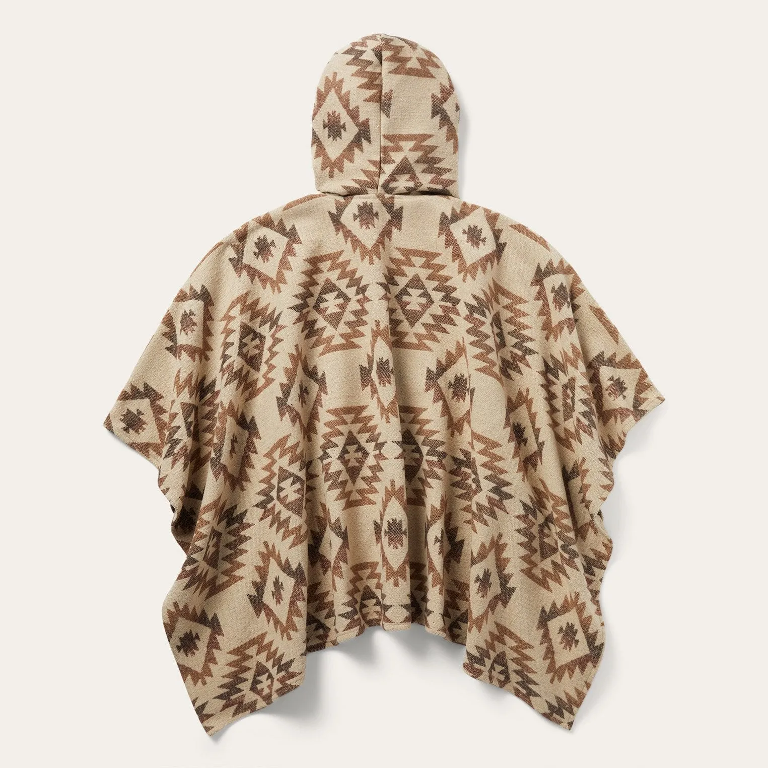 Tan Aztec Poncho -STETSON