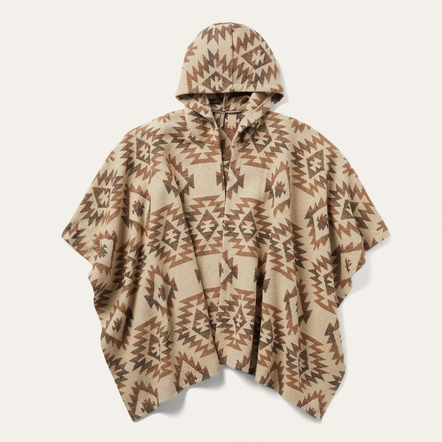 Tan Aztec Poncho -STETSON