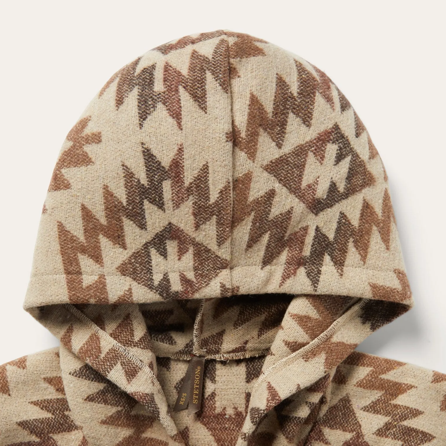 Tan Aztec Poncho -STETSON