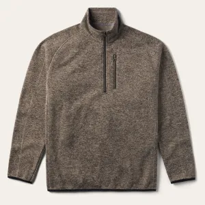 Tan Bonded Knit Sweater -STETSON