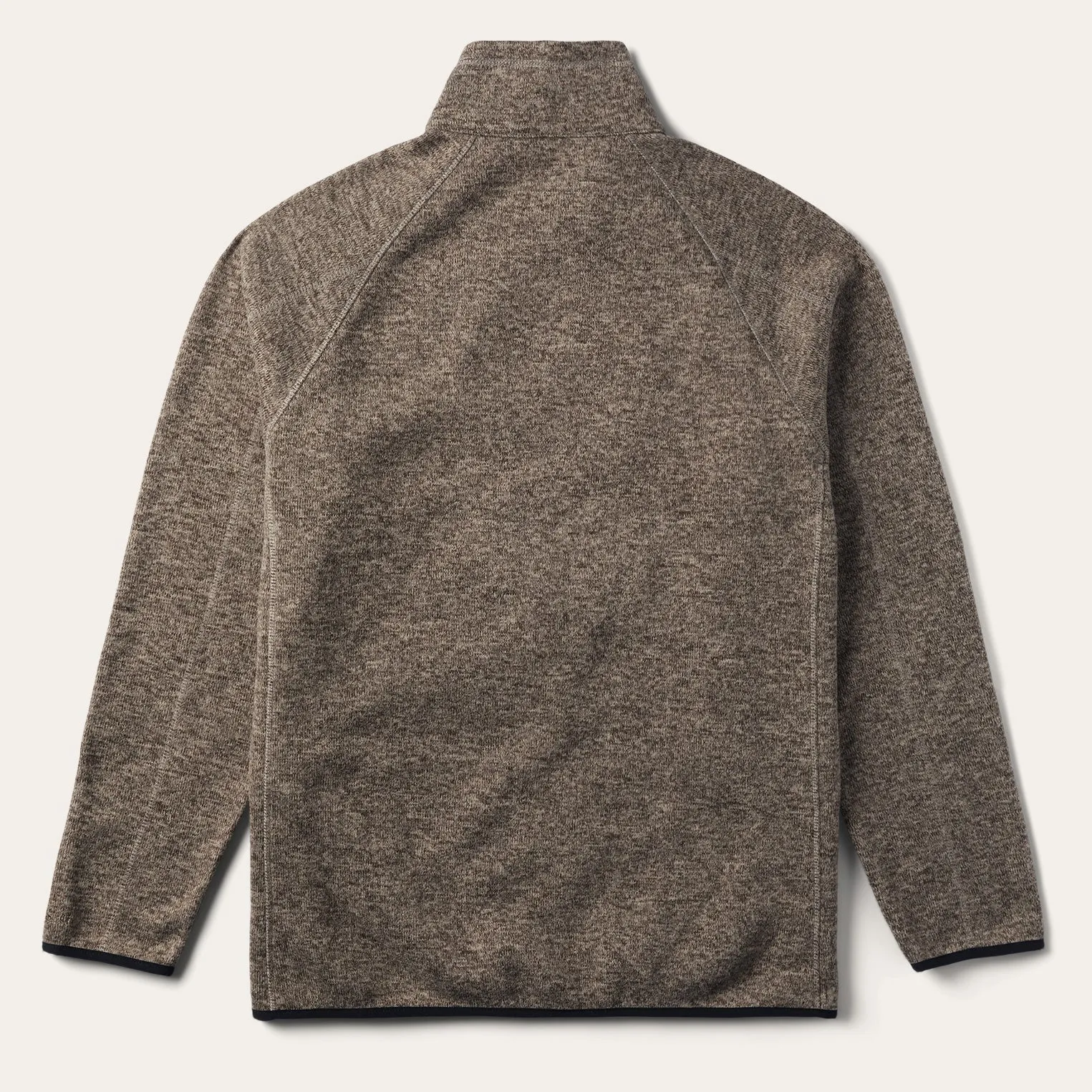 Tan Bonded Knit Sweater -STETSON