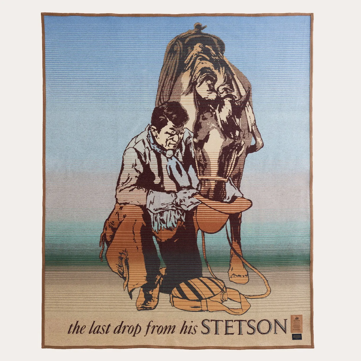 'The Last Drop from His Stetson' Special Edition Blanket -STETSON