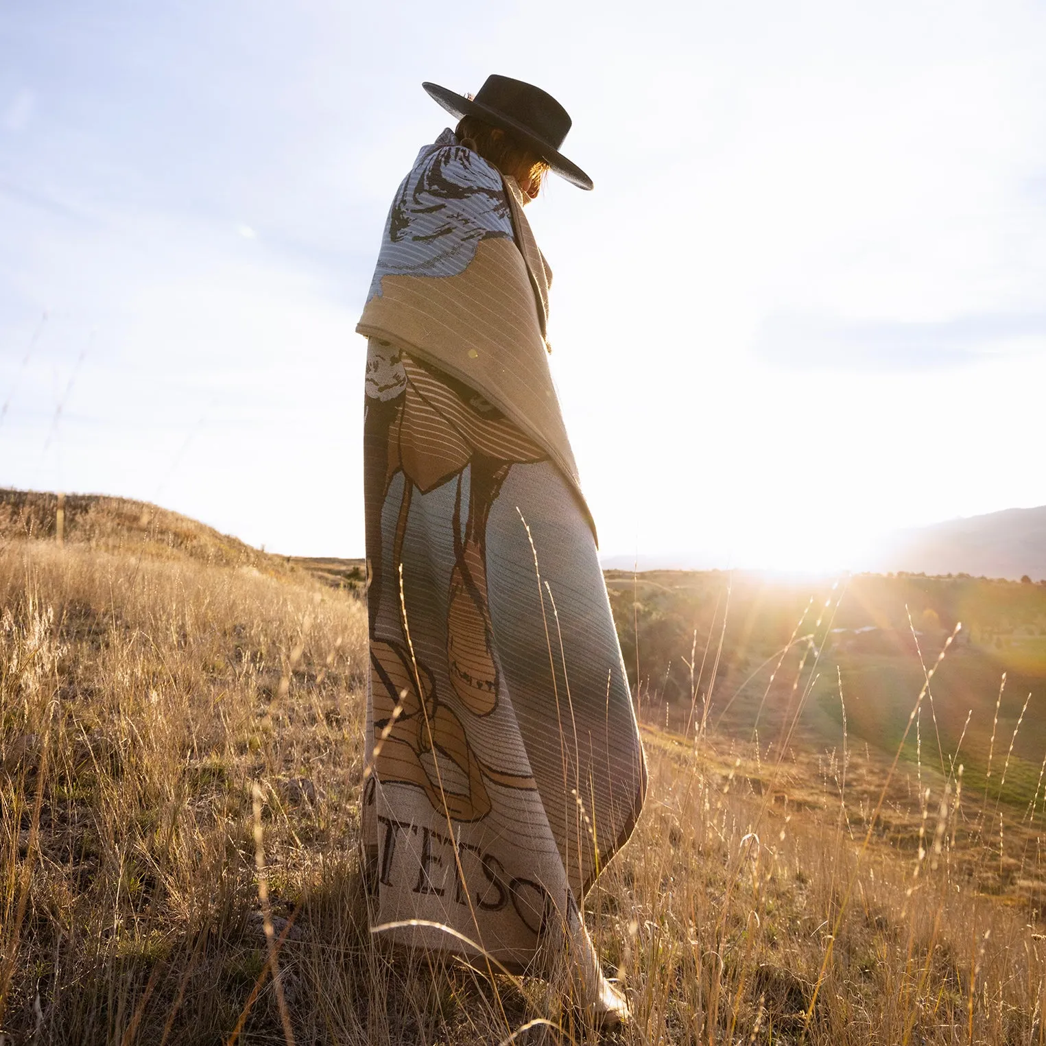 'The Last Drop from His Stetson' Special Edition Blanket -STETSON