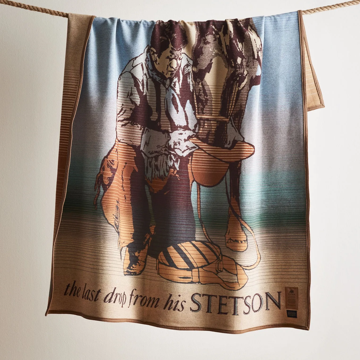 'The Last Drop from His Stetson' Special Edition Blanket -STETSON