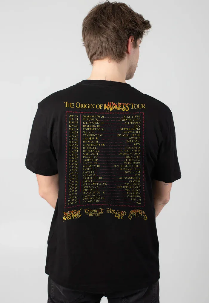 The Last Ten Seconds Of Life - Biker Tour 2025 - T-Shirt