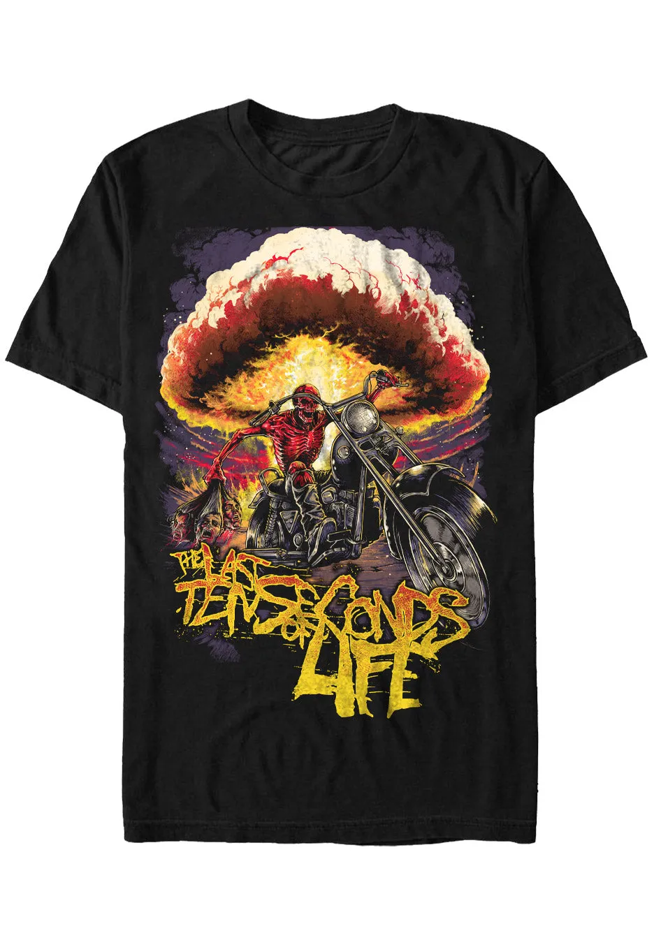 The Last Ten Seconds Of Life - Biker Tour 2025 - T-Shirt