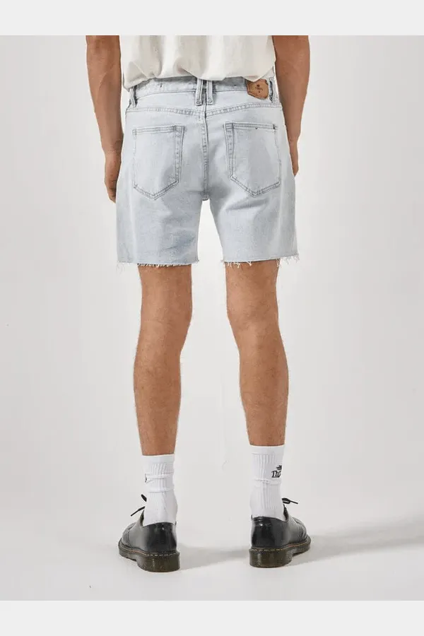 Thrills Mandude Denim Short - Faded Generation Blue