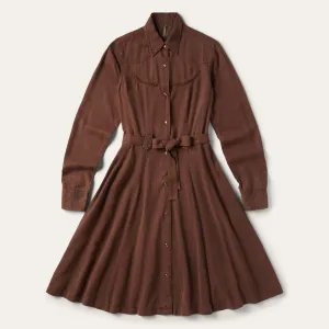 Tobacco Western Dress -STETSON