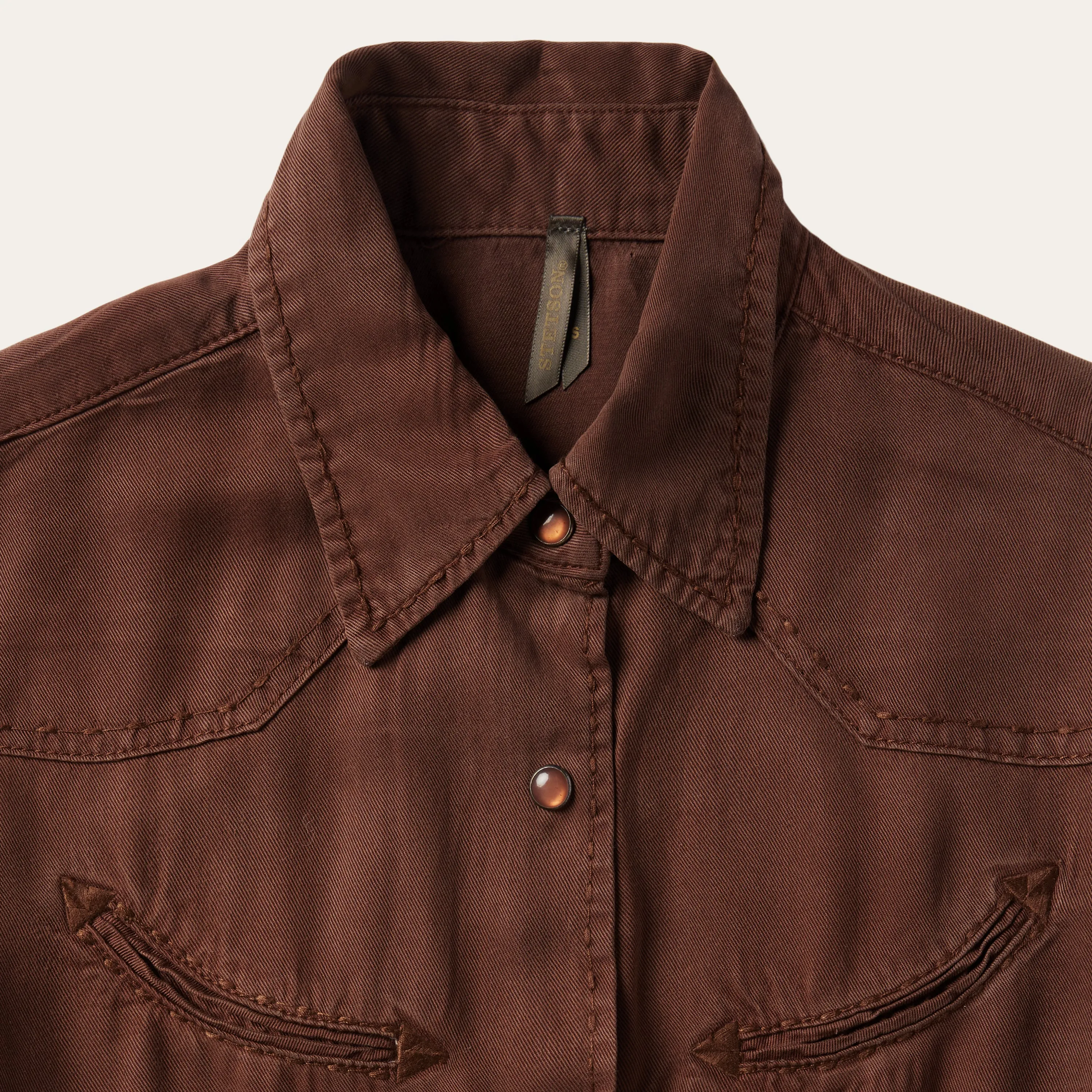 Tobacco Western Dress -STETSON