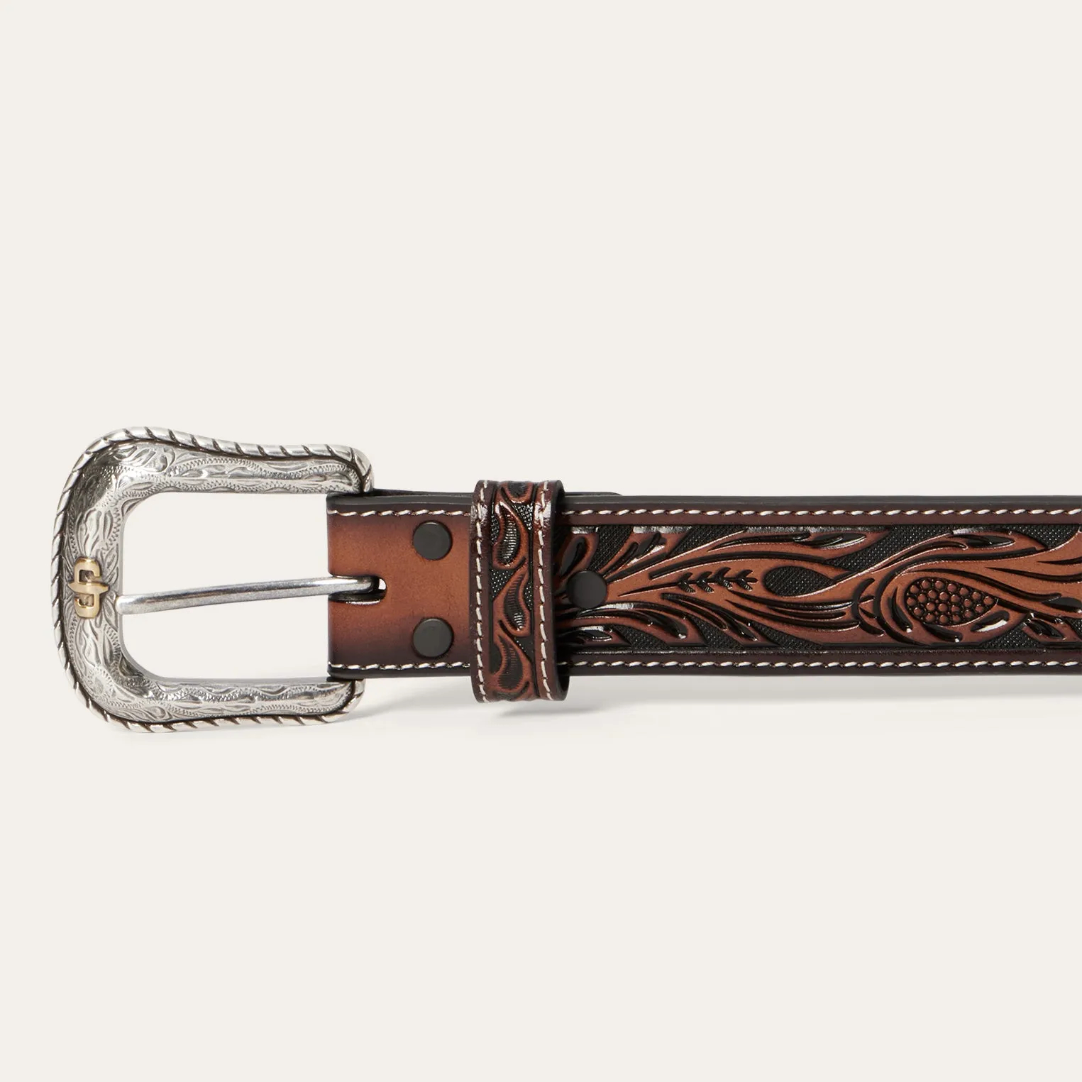 Tooled Belt -STETSON