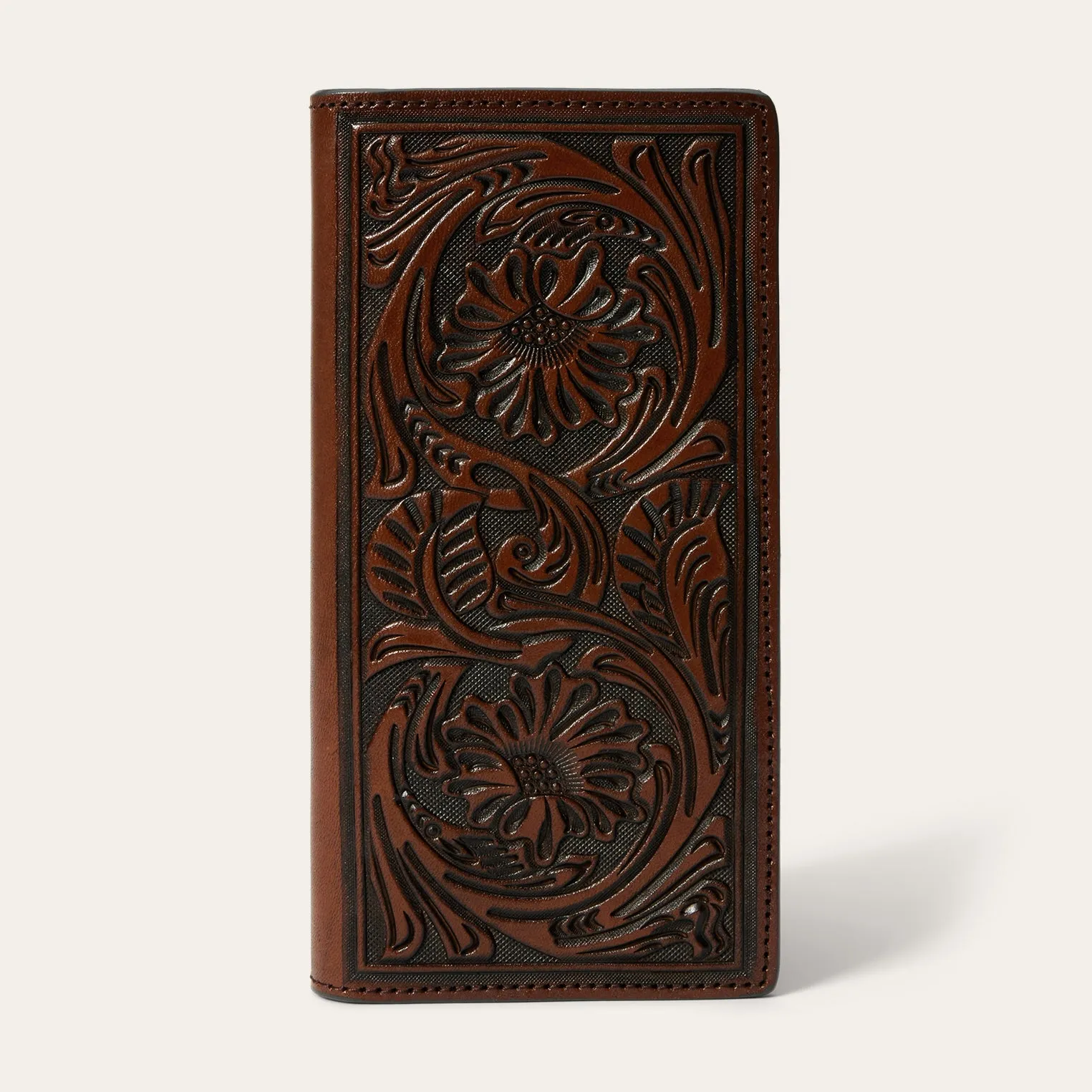 Tooled Checkbook -STETSON