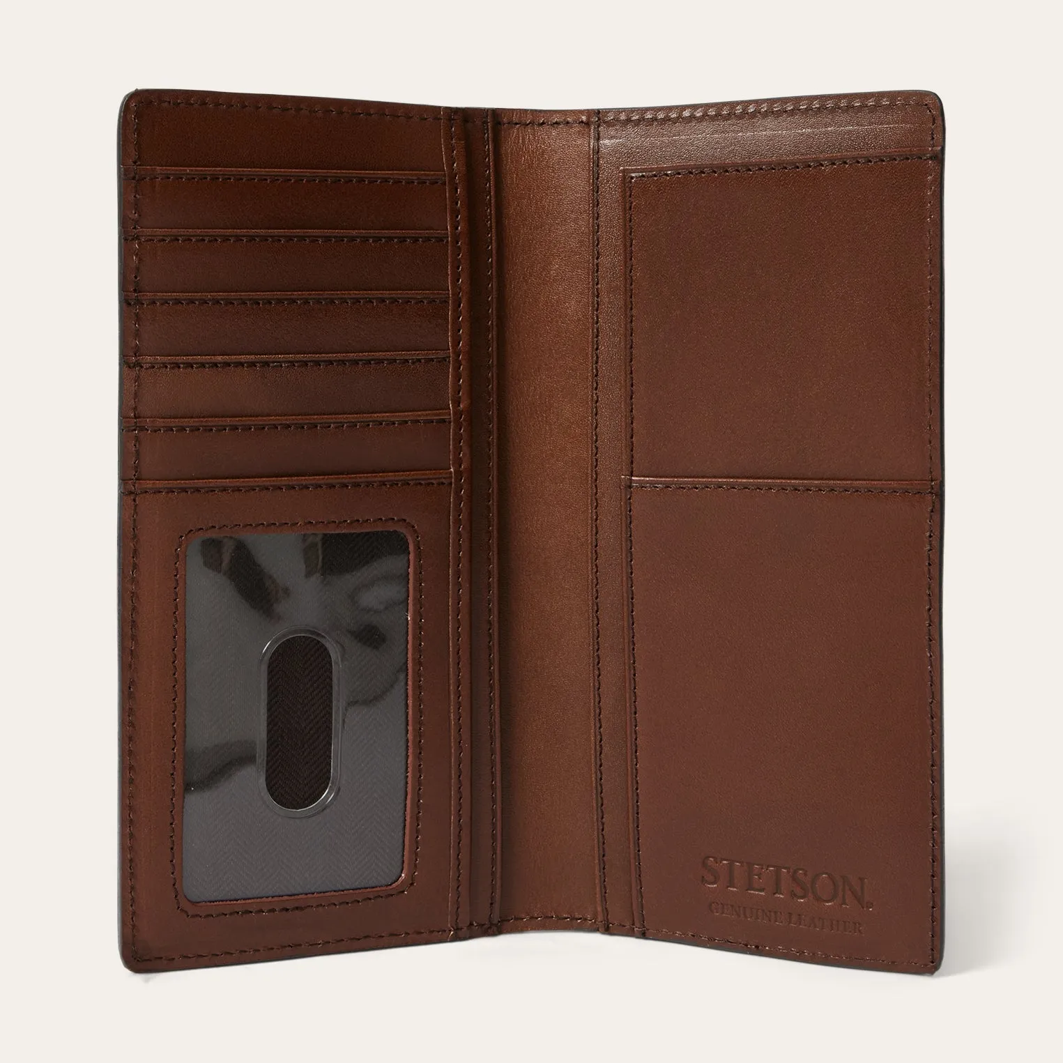 Tooled Checkbook -STETSON