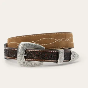 Tooled Tapered Belt -STETSON