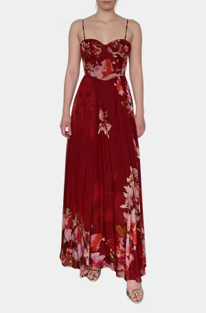 Tuhi Corsetted Long Dress