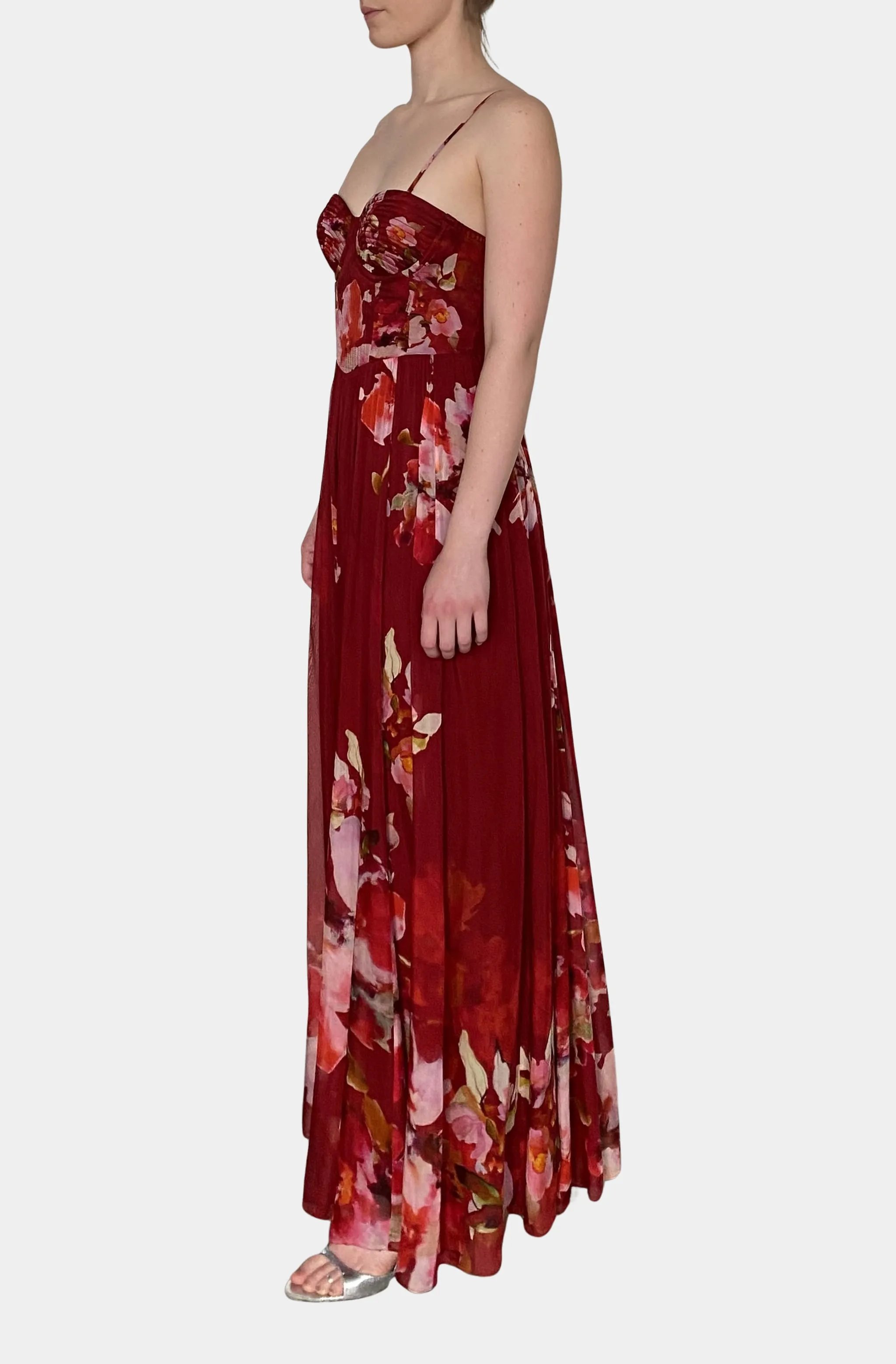Tuhi Corsetted Long Dress