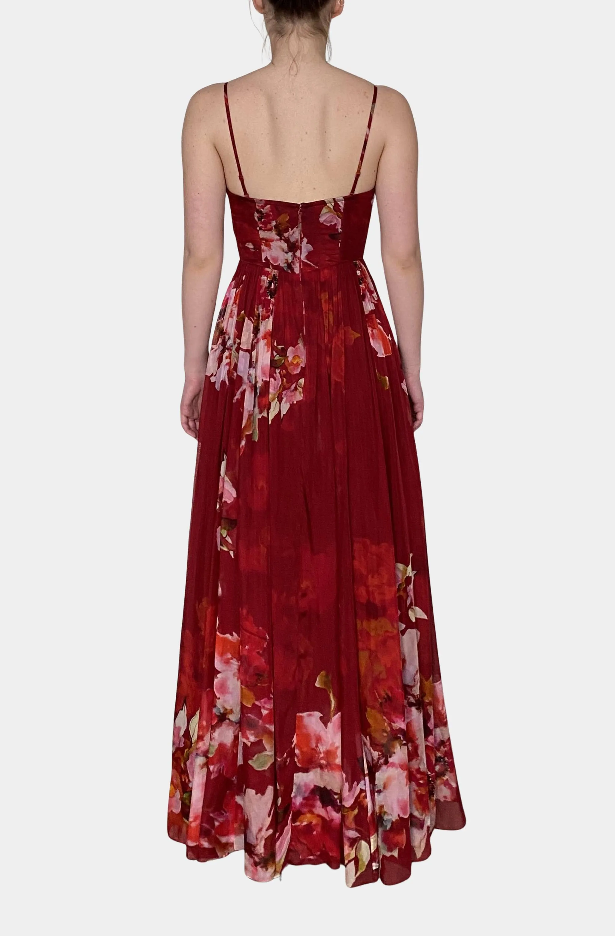 Tuhi Corsetted Long Dress