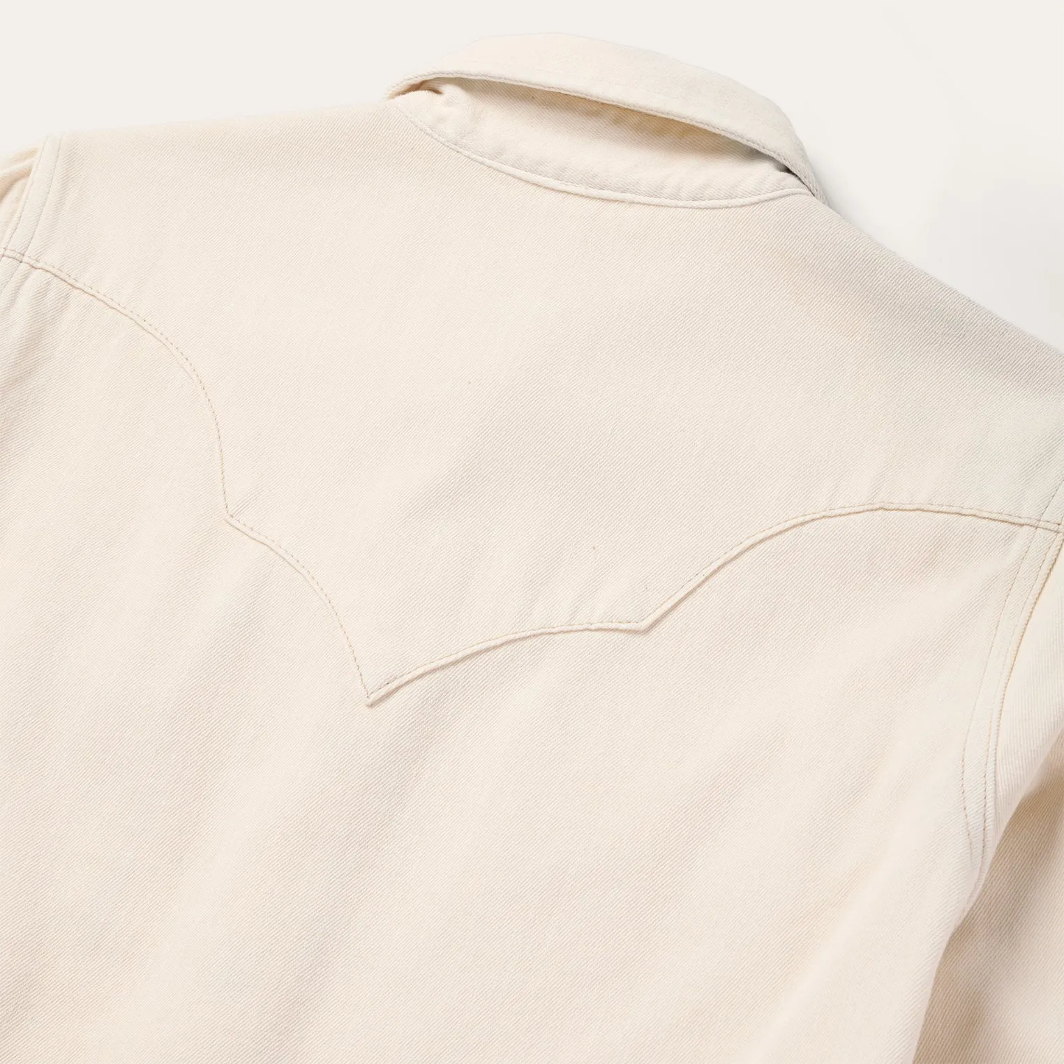 Turquoise Snap Western Denim Shirt -STETSON