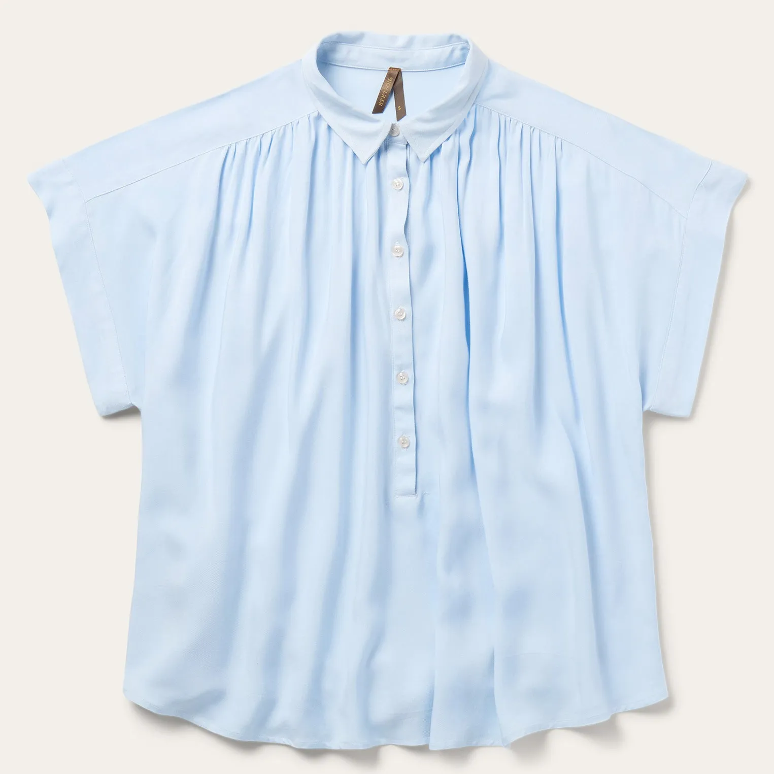 Twill Collared Blouse -STETSON