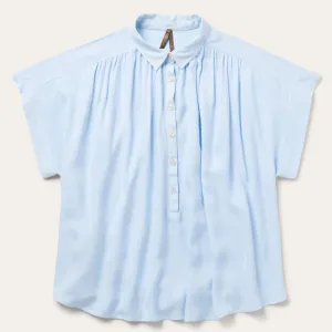 Twill Collared Blouse -STETSON