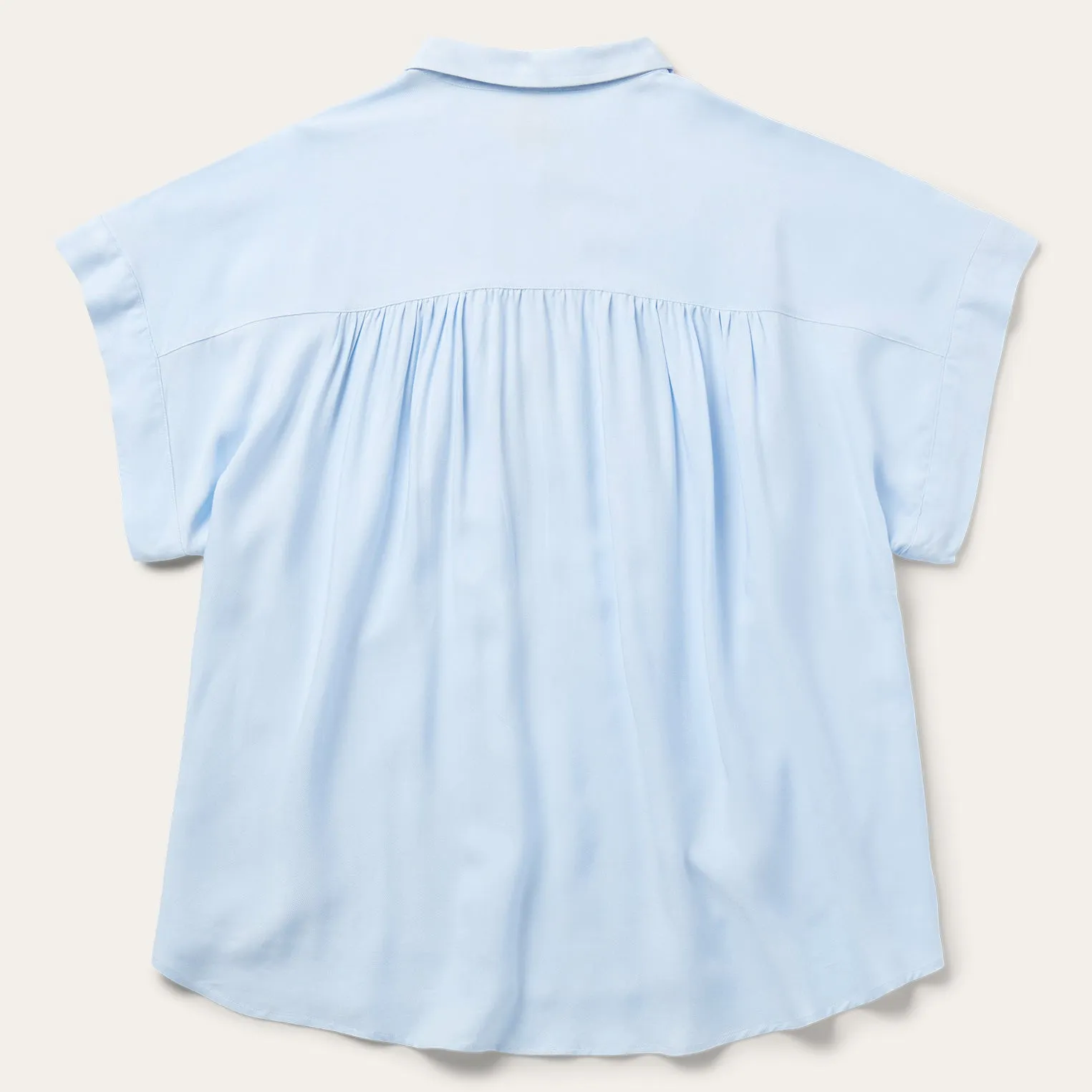 Twill Collared Blouse -STETSON
