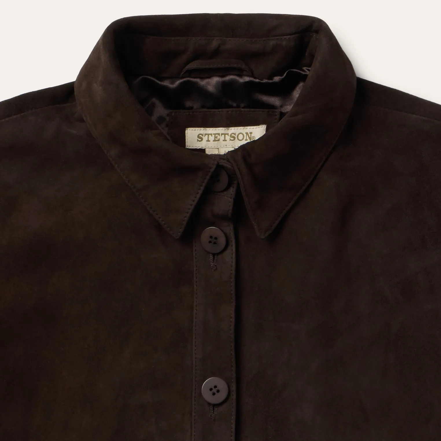 Two Pocket Fringe Suede Jacket -STETSON