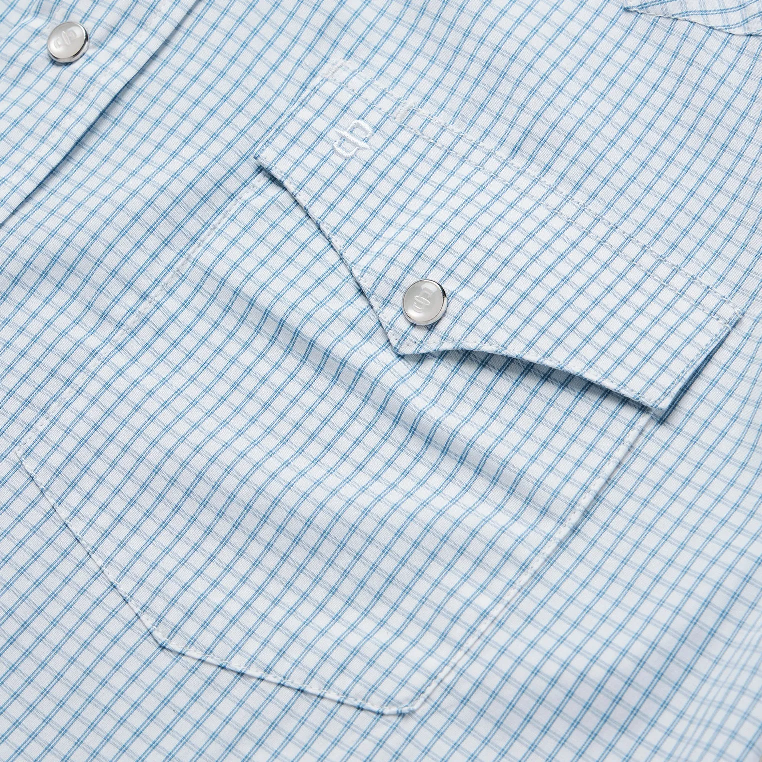 Two Stripe Check Western Shirt -STETSON