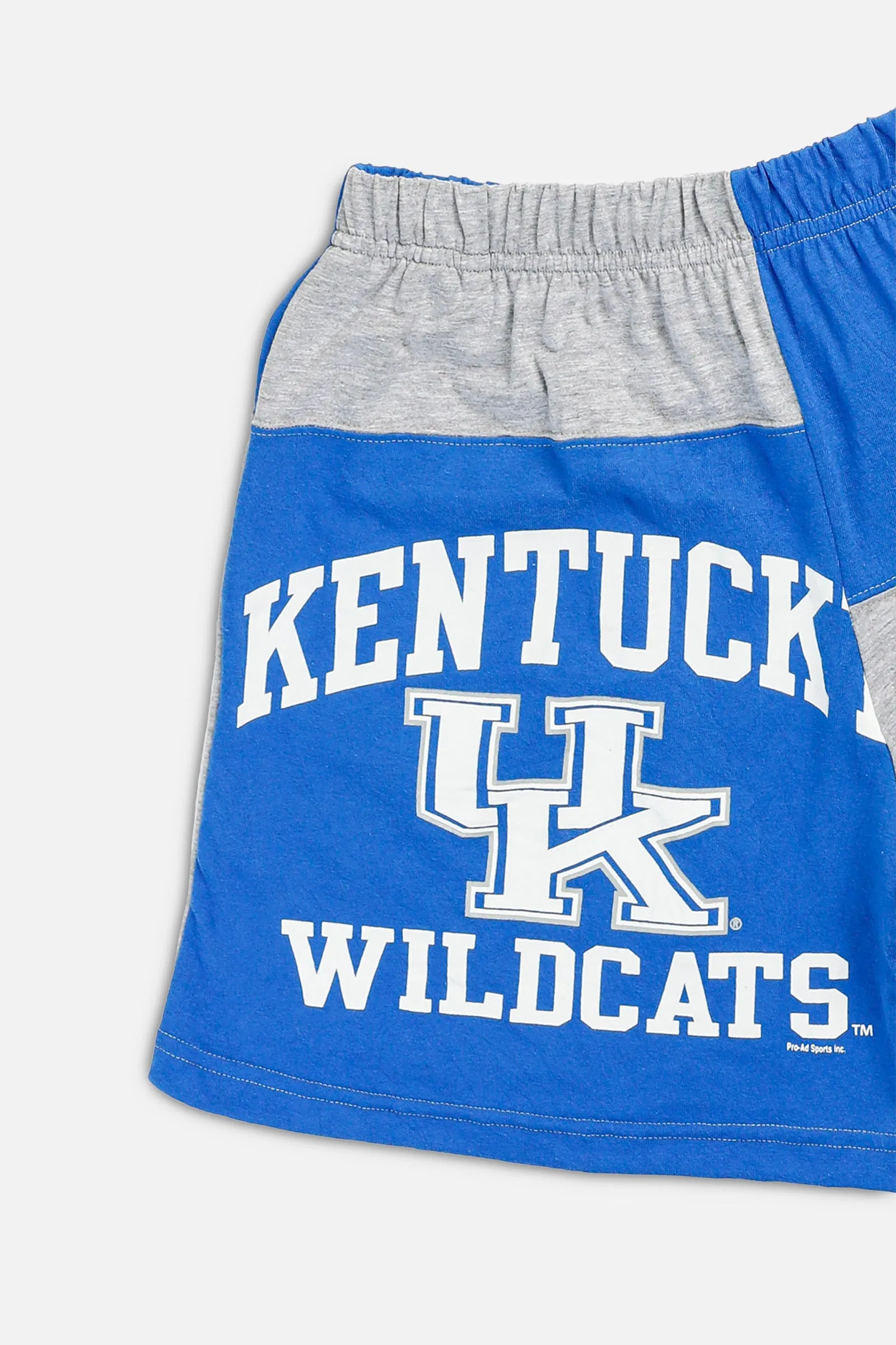 Unisex Rework Kentucky University Patchwork Tee Shorts - M Frankie