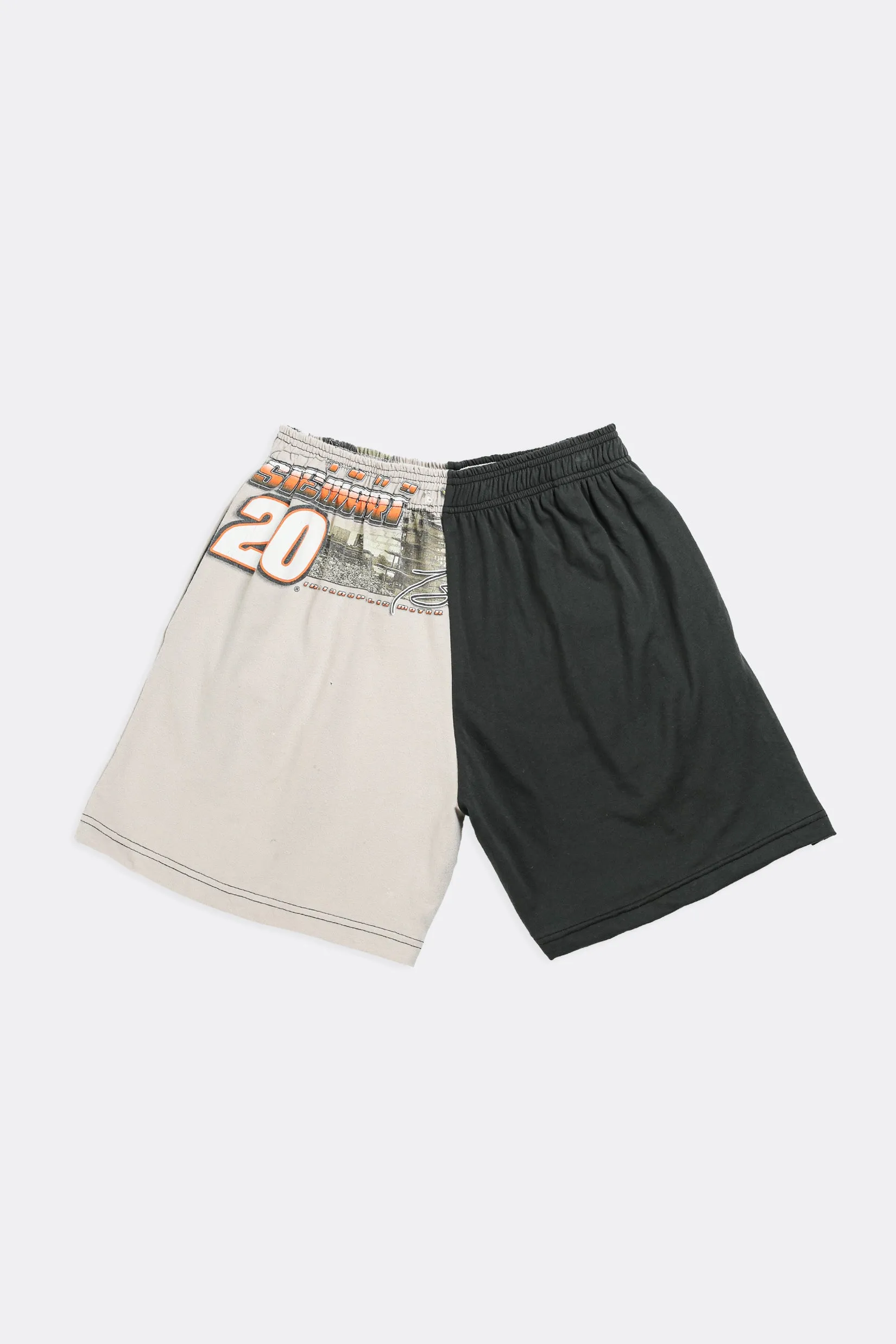 Unisex Rework Racing Tee Shorts - Women's S, Men's XS Frankie