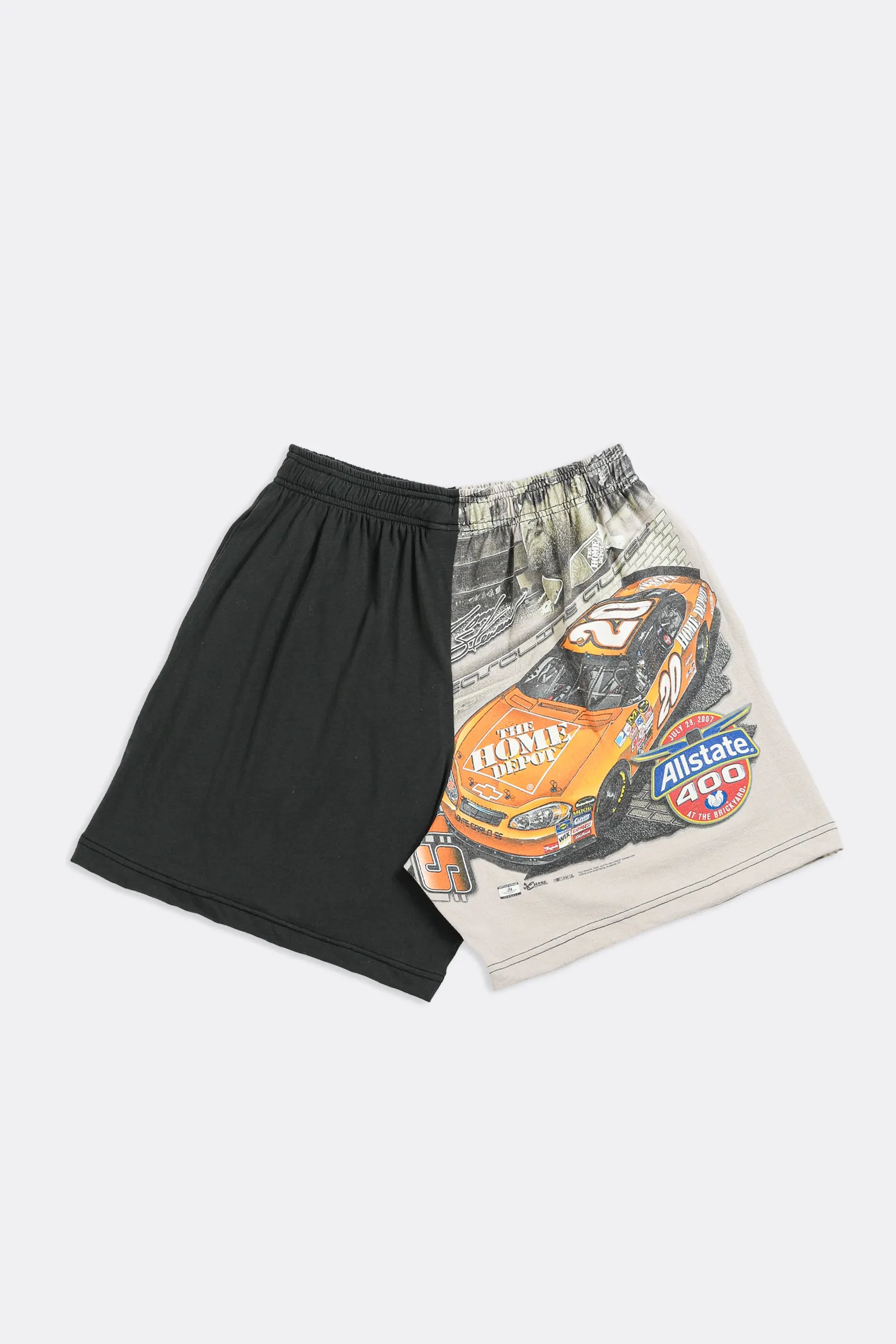 Unisex Rework Racing Tee Shorts - Women's S, Men's XS Frankie