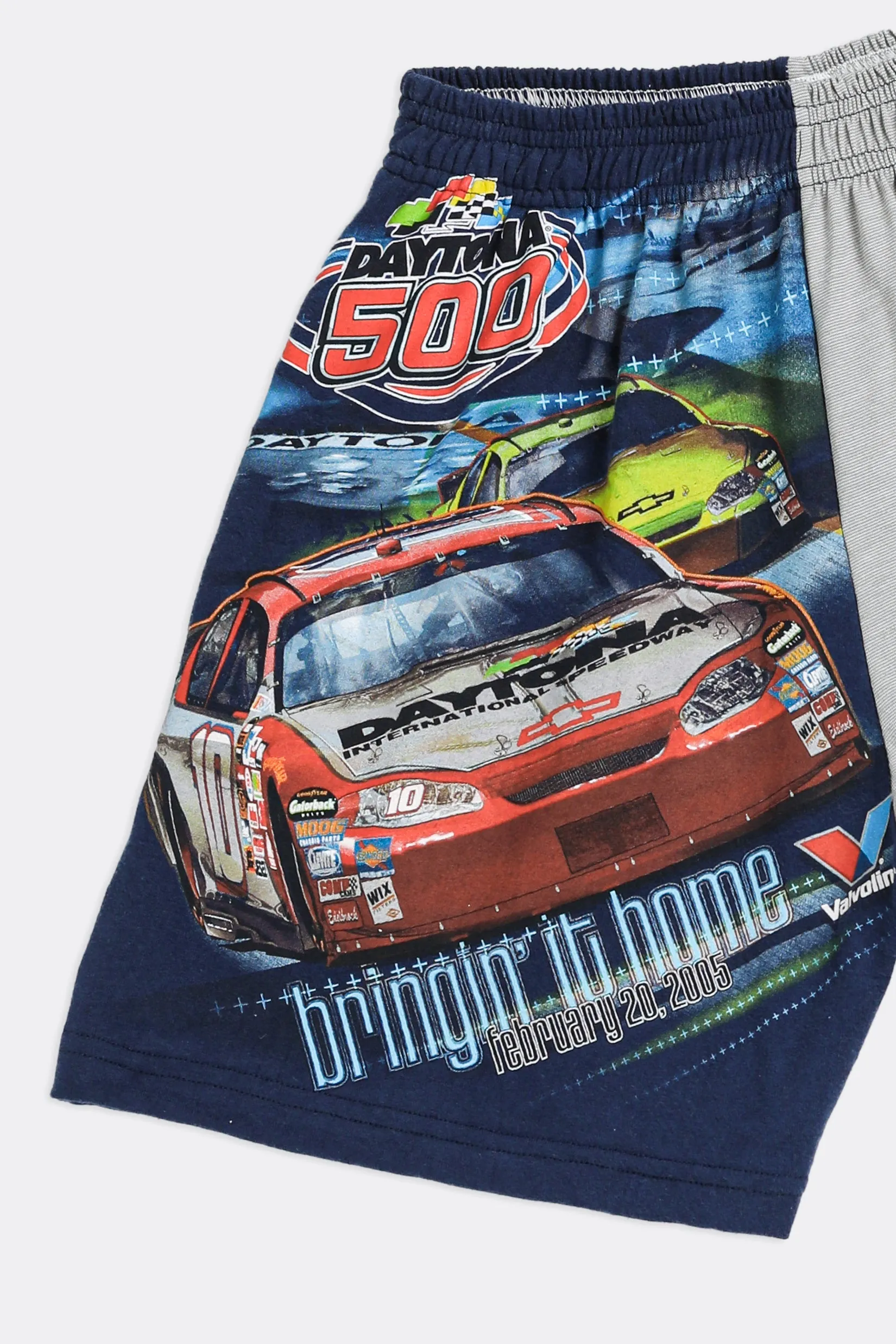 Unisex Rework Racing Tee Shorts - Women's XS, Men's XXS Frankie