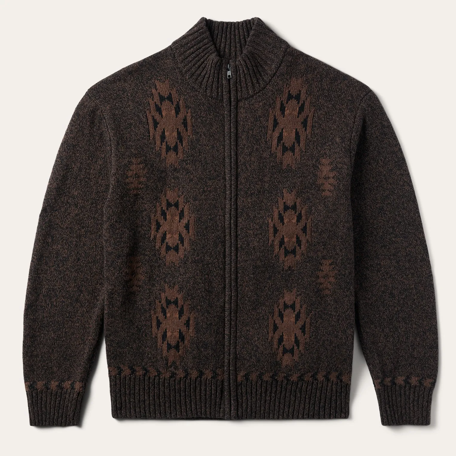 Vertical Aztec Cardigan -STETSON