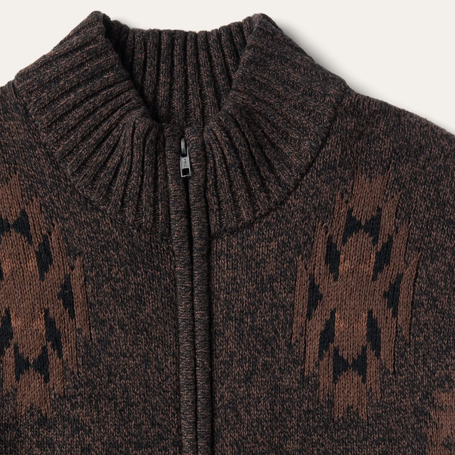 Vertical Aztec Cardigan -STETSON