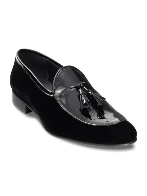 Vincent Tassel Loafer - Black