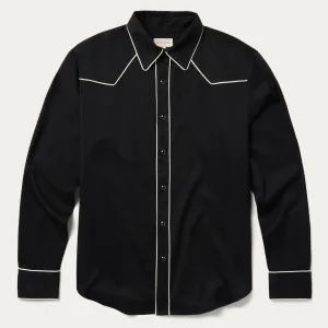 Vintage Piped Western Shirt -STETSON