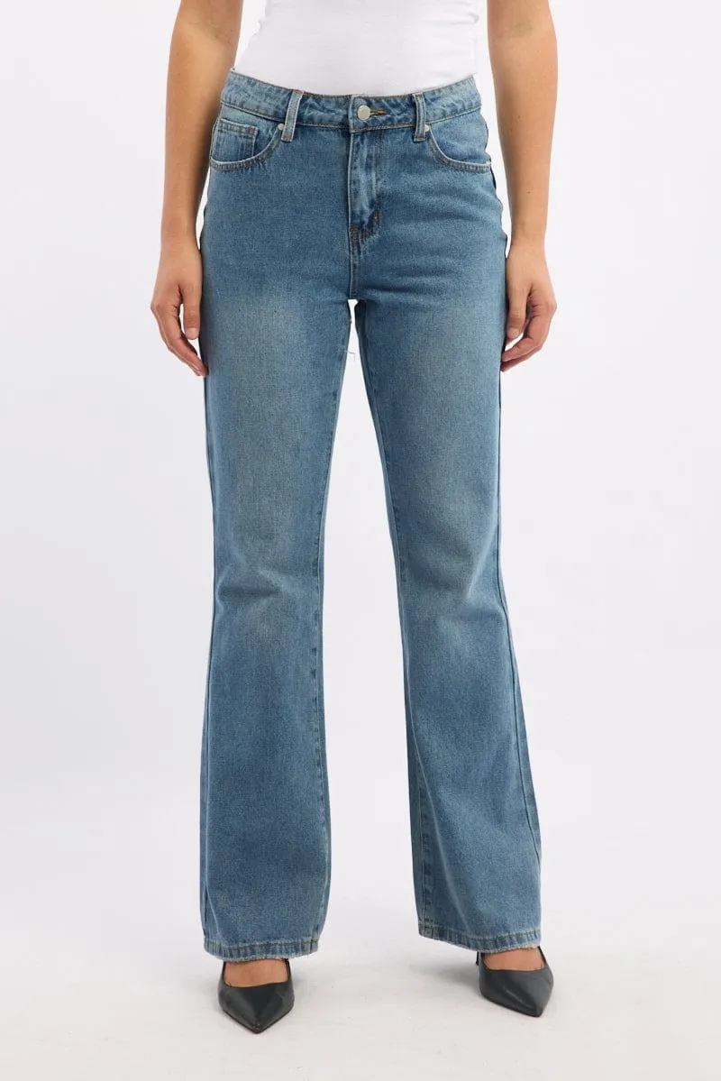 VIP Favorite Denim Flare Jeans Low Rise Ally  Limited Stock!