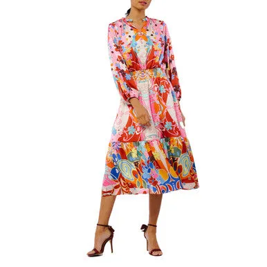 VIP Favorite Irena Abstract Print Mini Dress  Stylish & Comfortable