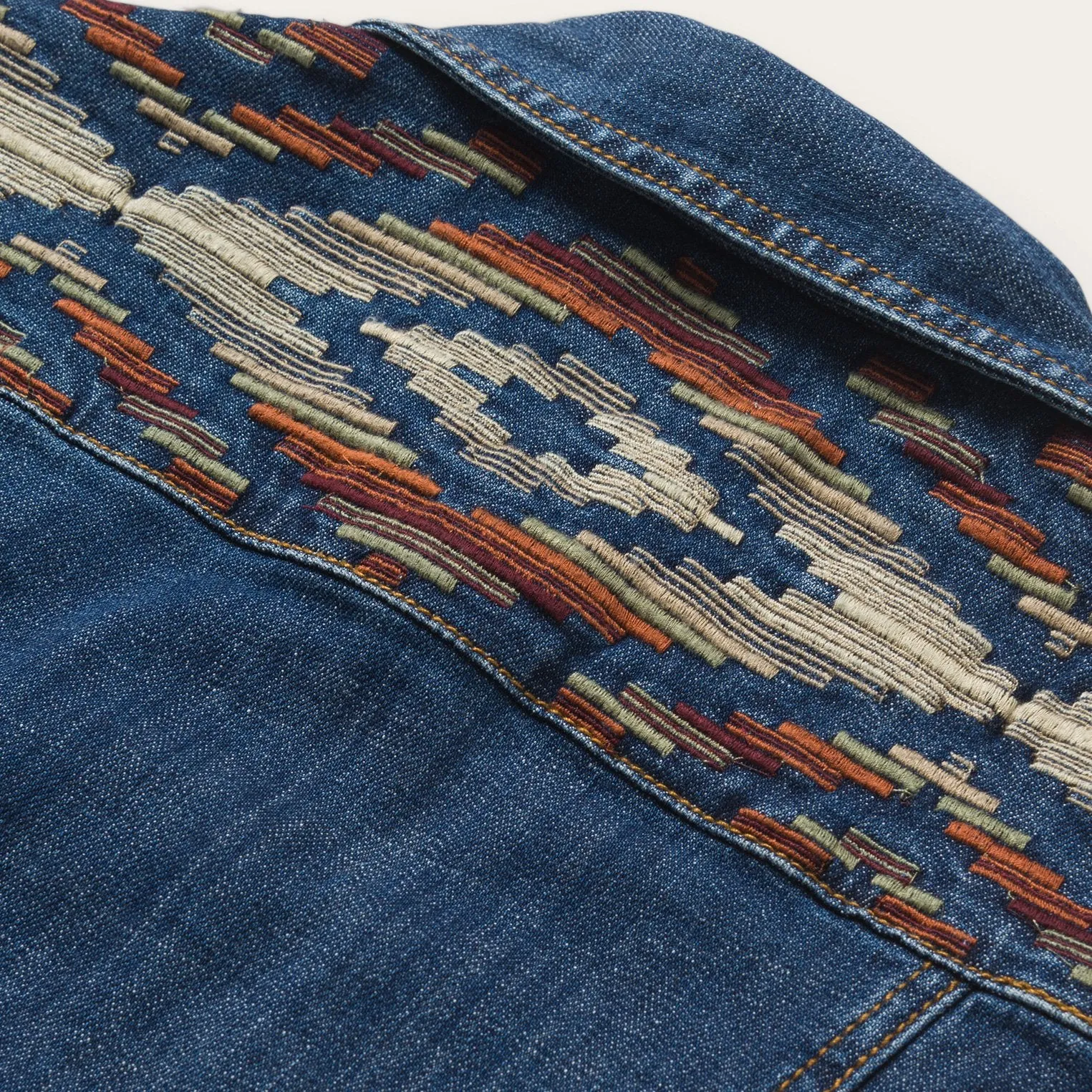 Western Denim Jacket -STETSON