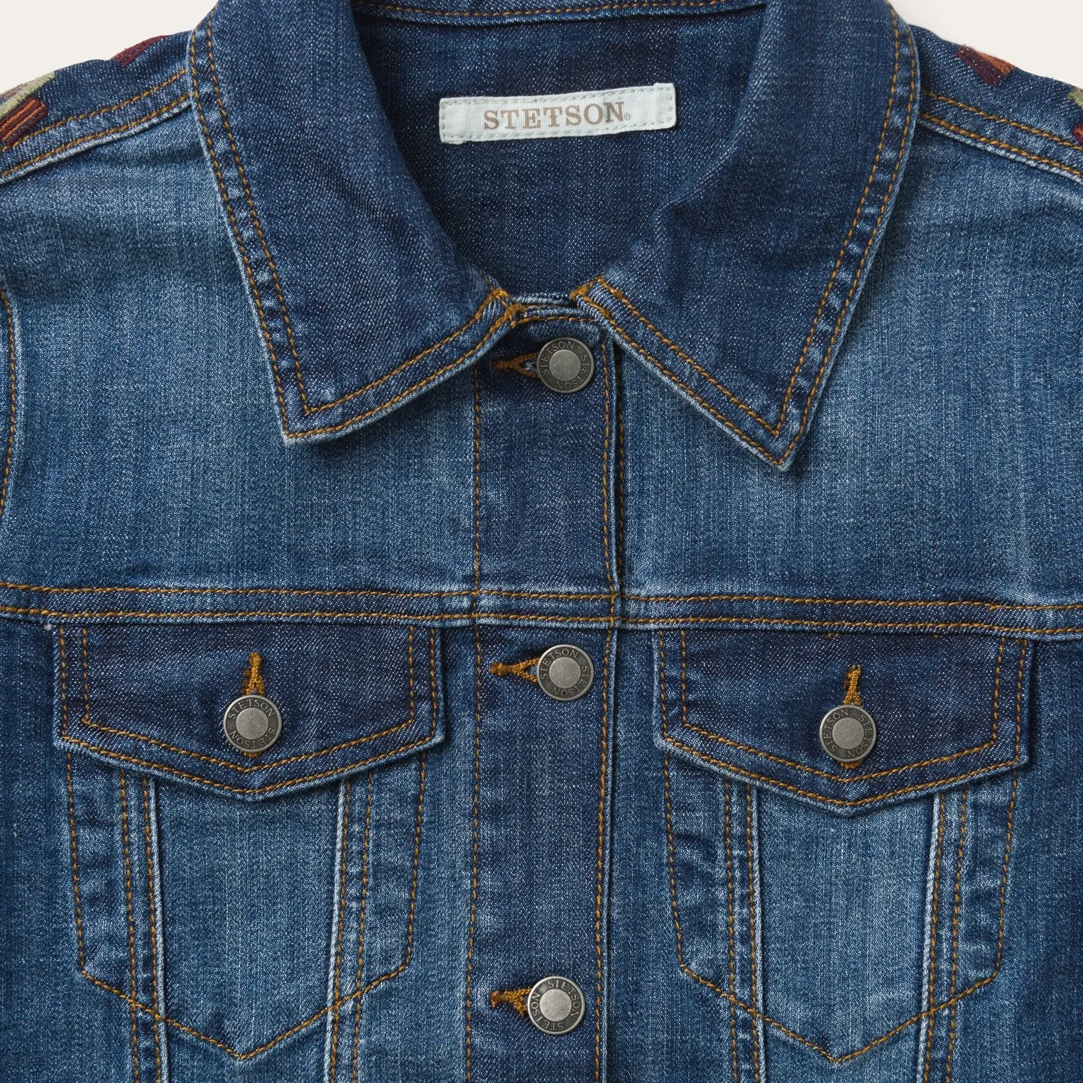 Western Denim Jacket -STETSON