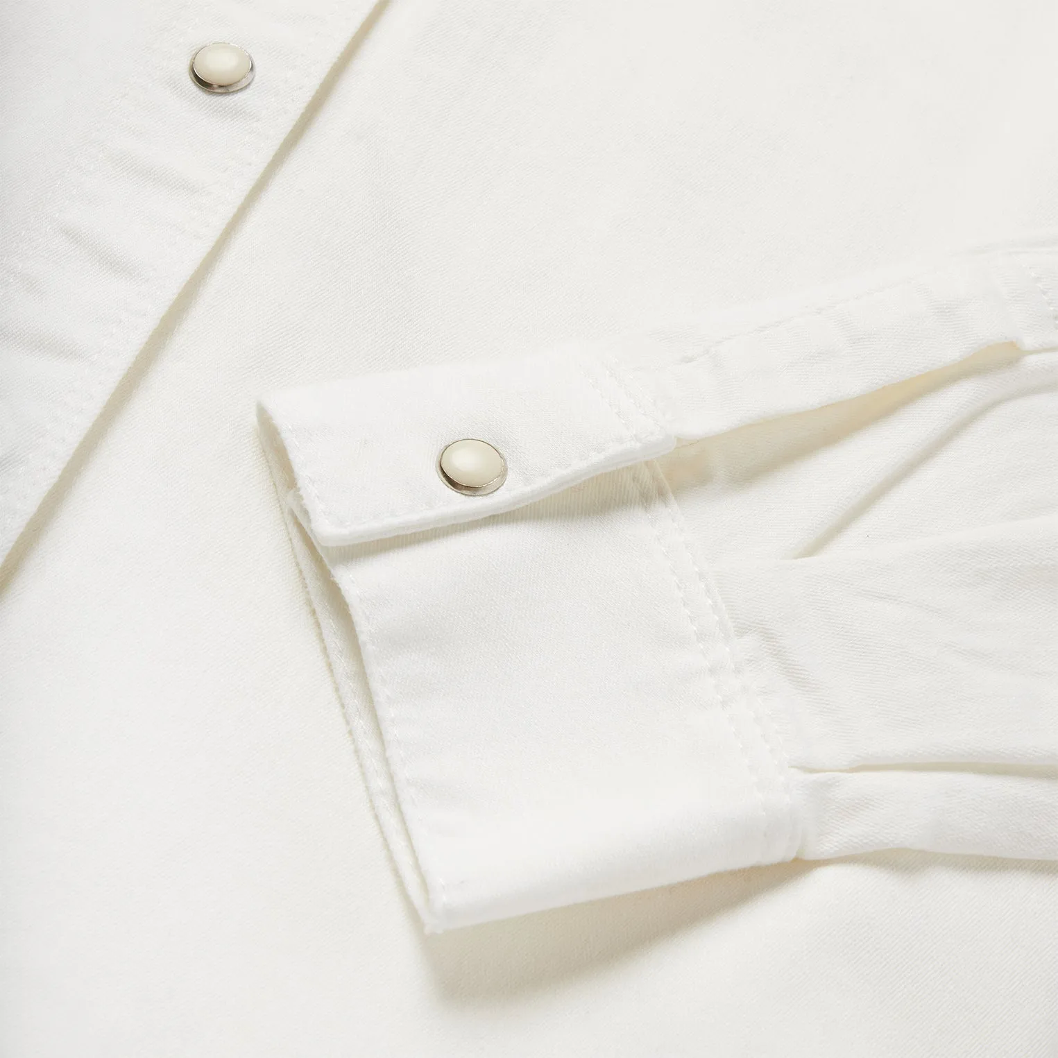 Western Embroidered Denim Shirt -STETSON