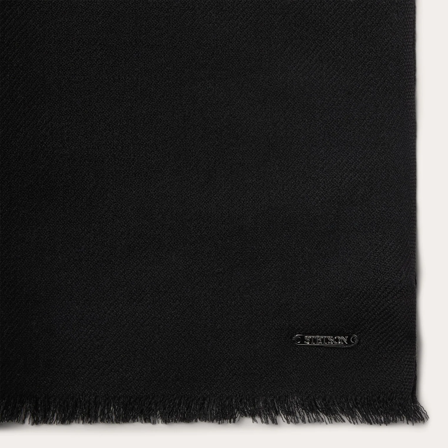 Wool Fringe Scarf -STETSON