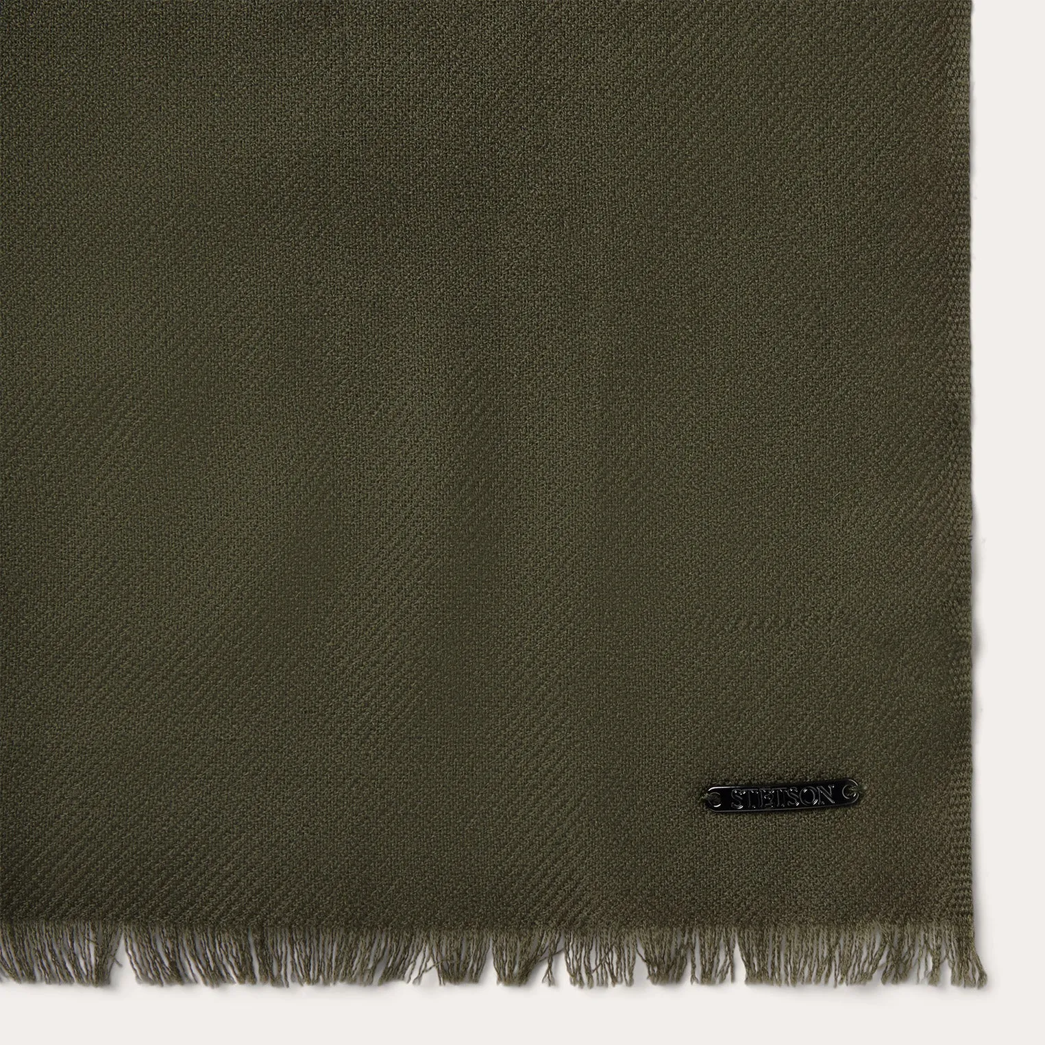 Wool Fringe Scarf -STETSON