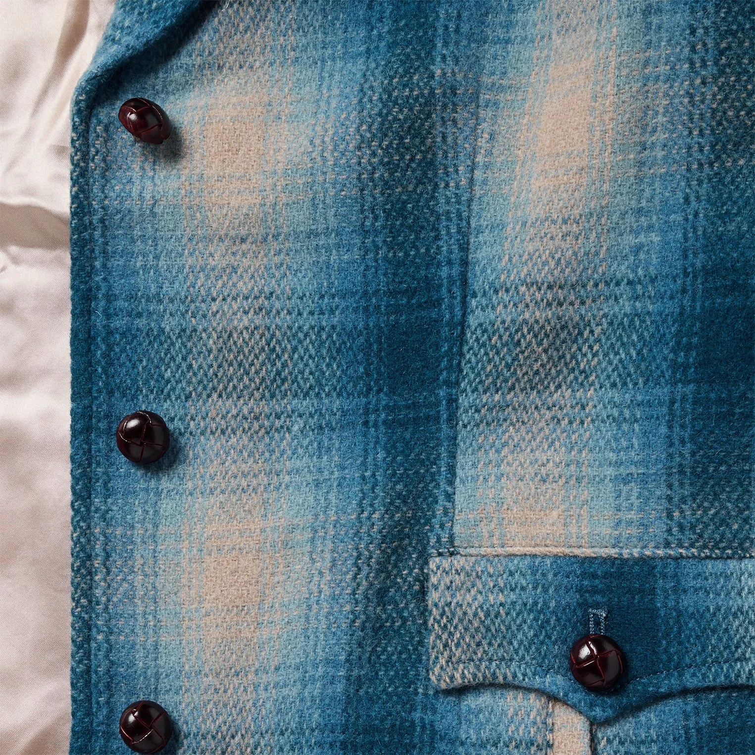 Wool Plaid Western Blazer -STETSON