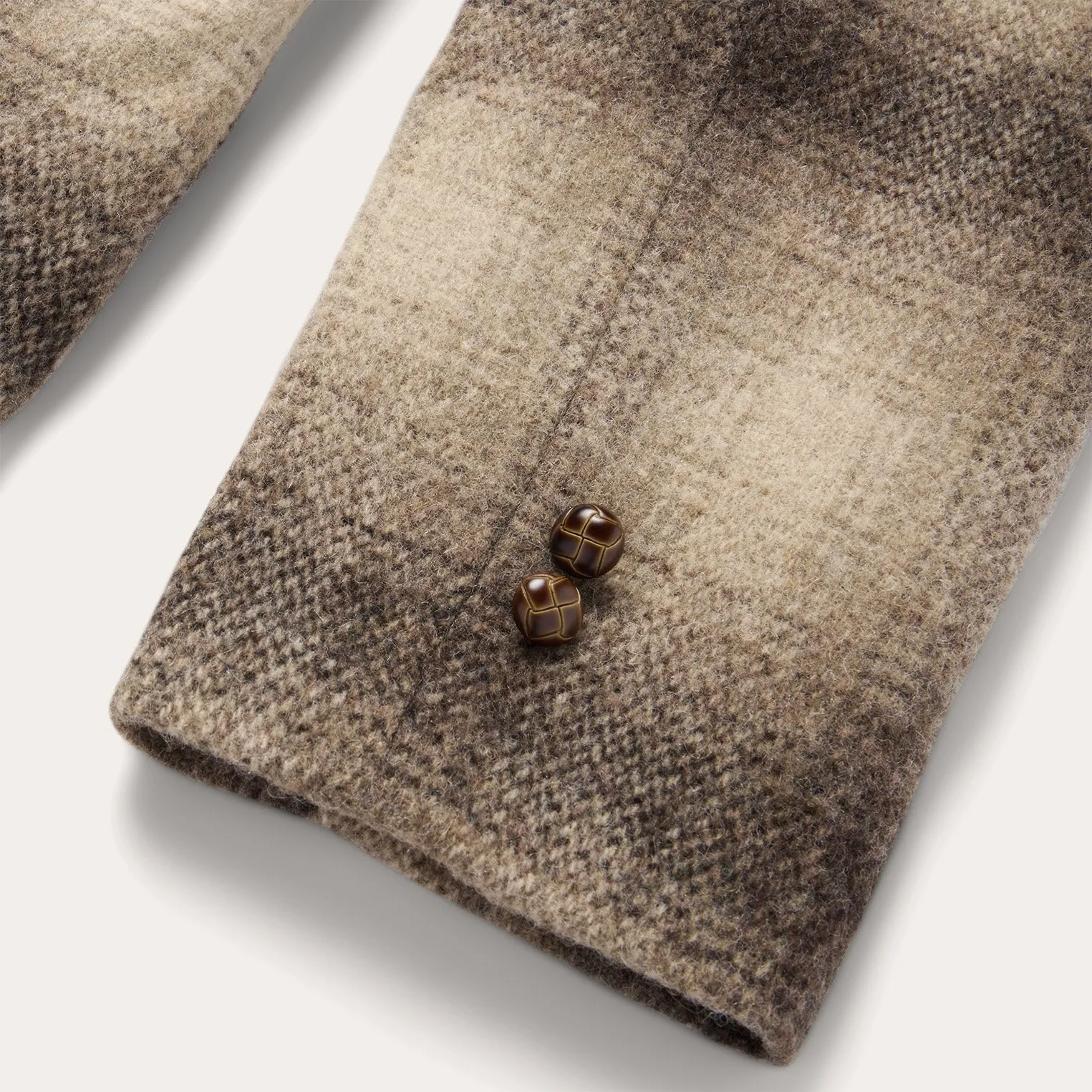 Wool Plaid Western Blazer -STETSON