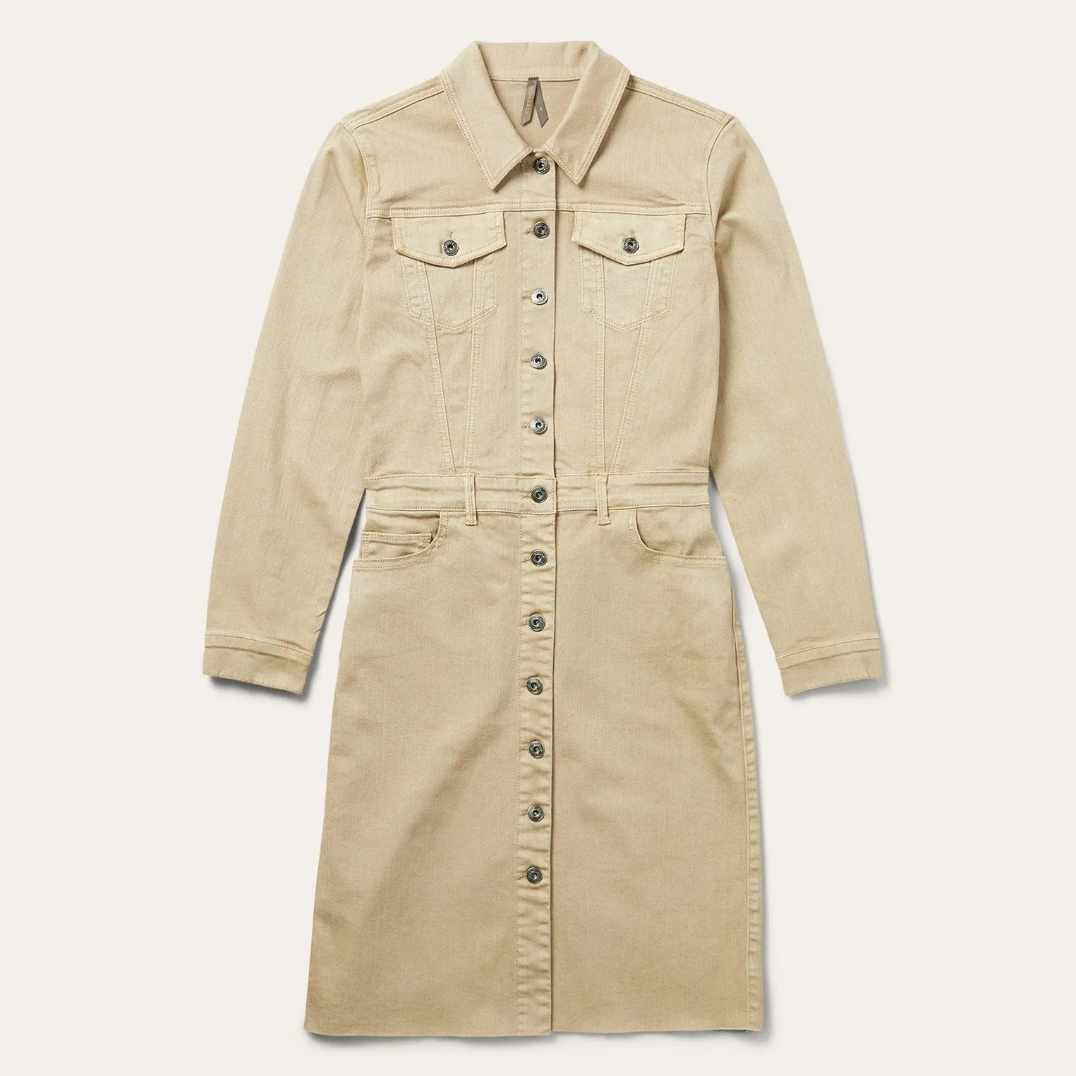Workwear Inspired Shirt Dress -STETSON