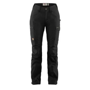 Worth Every Penny Fjallraven Womens Kaipak Curved Trousers Black  Limited Release!